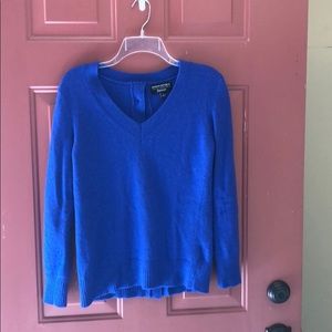 Banana Republic marine blue sweater.